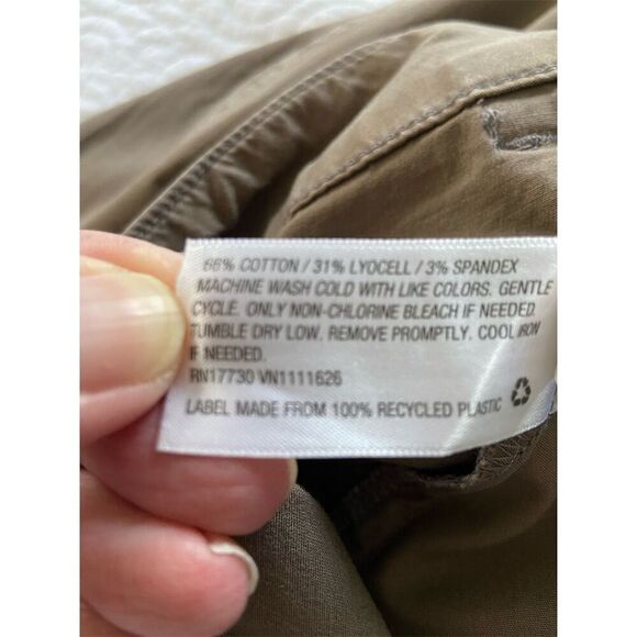 A New Day Stretch Casual Pants Brown 4 Pockets Size 6 - Picture 4 of 12